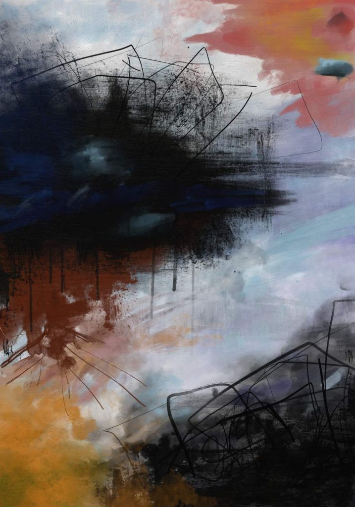 Sunset Clouds Paintings Pictoclub