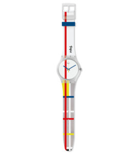 SWATCH PIET MONDRIAN THYSSEN MADRID WATCH COLLECTION