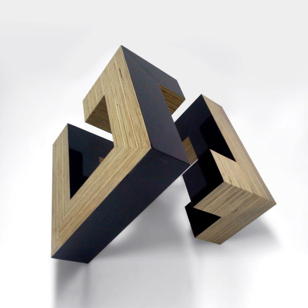 PICTOCLUB Sculpture - TABLEX DIAGONAL CUBE- Josecho López Llorens