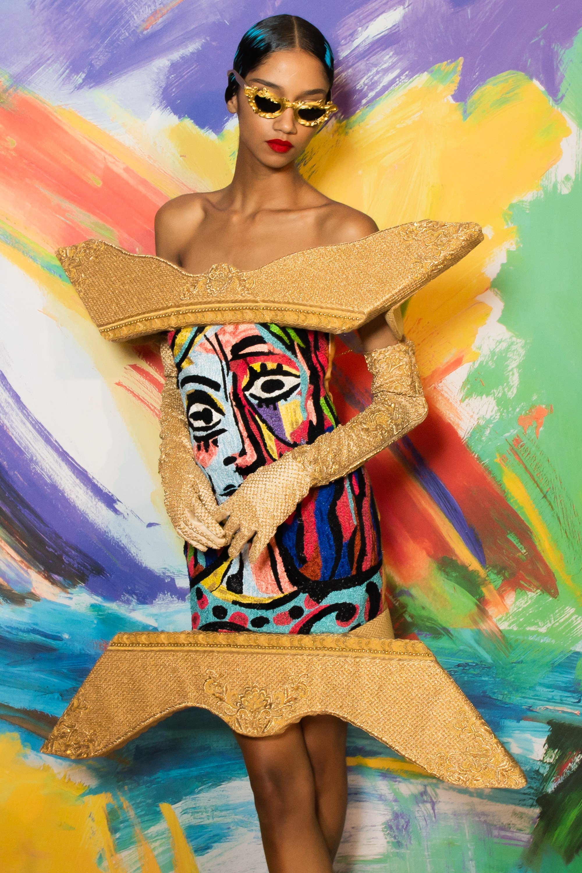 Jeremy Scott channels Picasso 