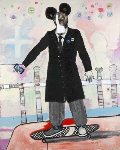 PICTOCLUB Painting - URBAN-MOUSSE - Alfredo Palmero