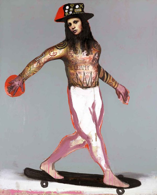 PICTOCLUB Painting - HAT-&-SKATE - Alfredo Palmero