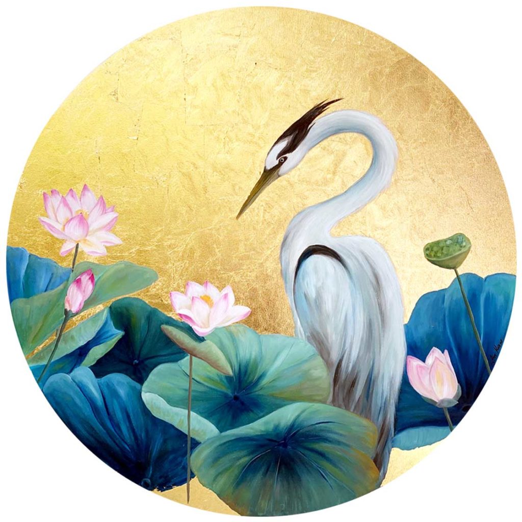 Heron Paintings