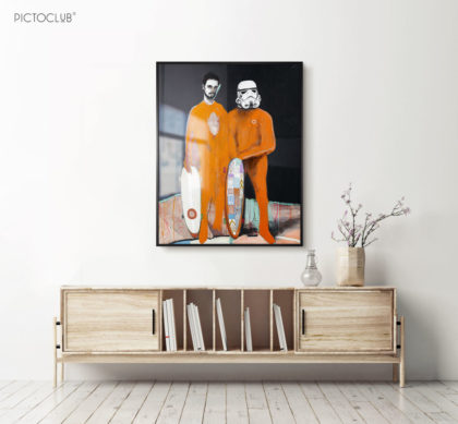 PICTOCLUB Painting Photographs - WARRIORS - Alfredo Palmero