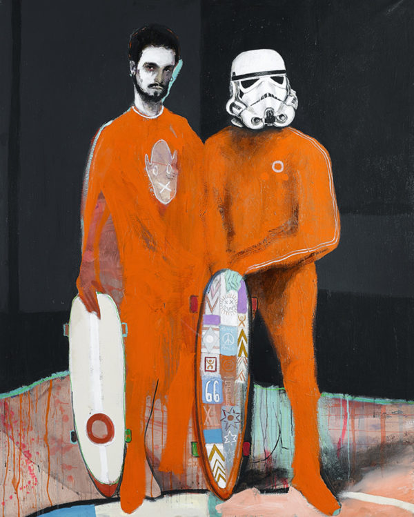 PICTOCLUB Painting Photographs - WARRIORS - Alfredo Palmero