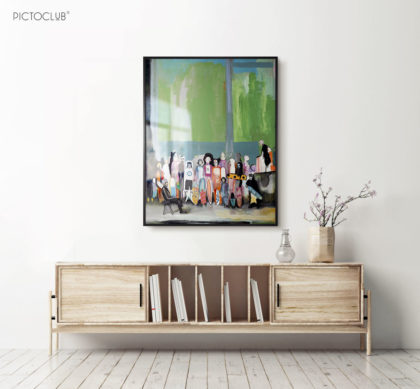PICTOCLUB Painting Photographs - LA COMUNIDAD - Alfredo Palmero