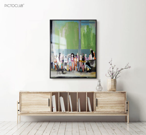 PICTOCLUB Painting Photographs - LA COMUNIDAD - Alfredo Palmero