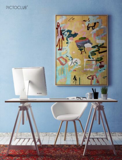 PICTOCLUB Painting - BEAUTIFUL MESS - Pictoclub Originals