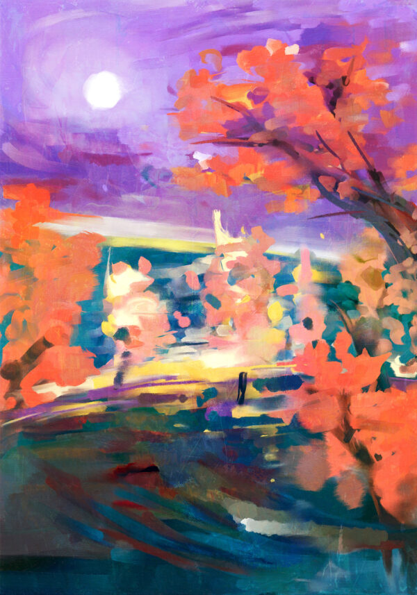 PICTOCLUB Painting - AUTUMN IN HIDE PARK - Pictoclub Originals