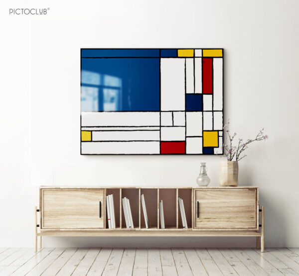 PICTOCLUB Photographs - GREEK MONDRIAN- Pictoclub Originals