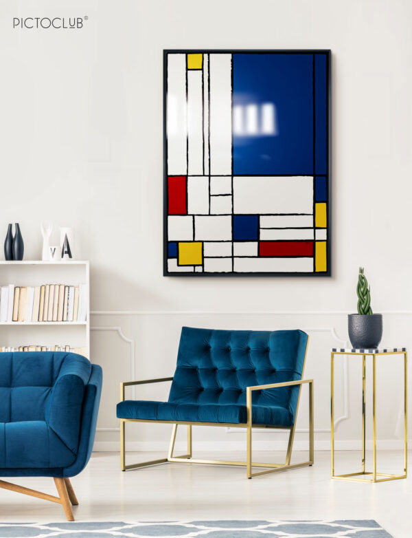 PICTOCLUB Photographs - GREEK MONDRIAN- Pictoclub Originals