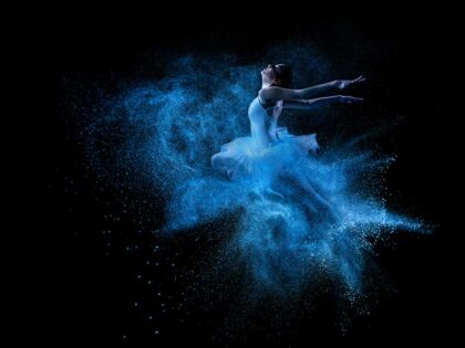 PICTOCLUB Photographs - BLUE ICE BALLERINA - Pictoclub Originals