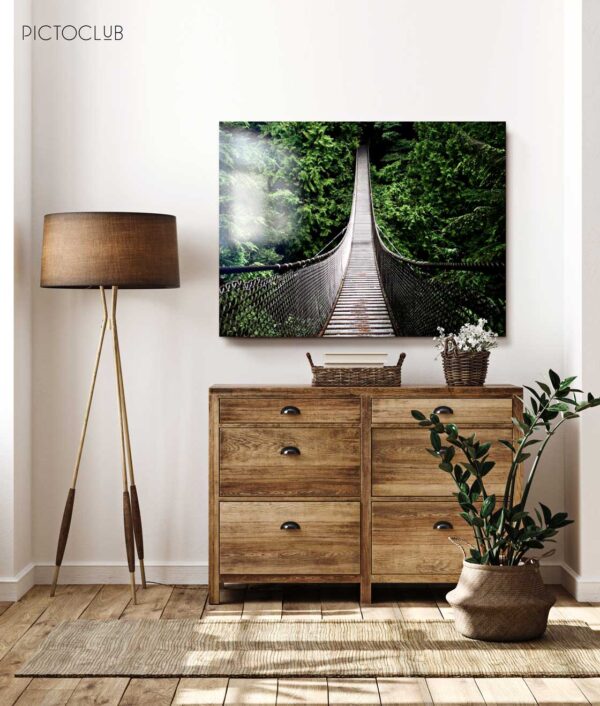 PICTOCLUB Photographs - JUNGLE BRIDGE - Pictoclub Originals