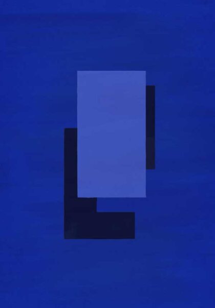 PICTOCLUB Painting - BLUE ON BLUE-- Pictoclub Originals