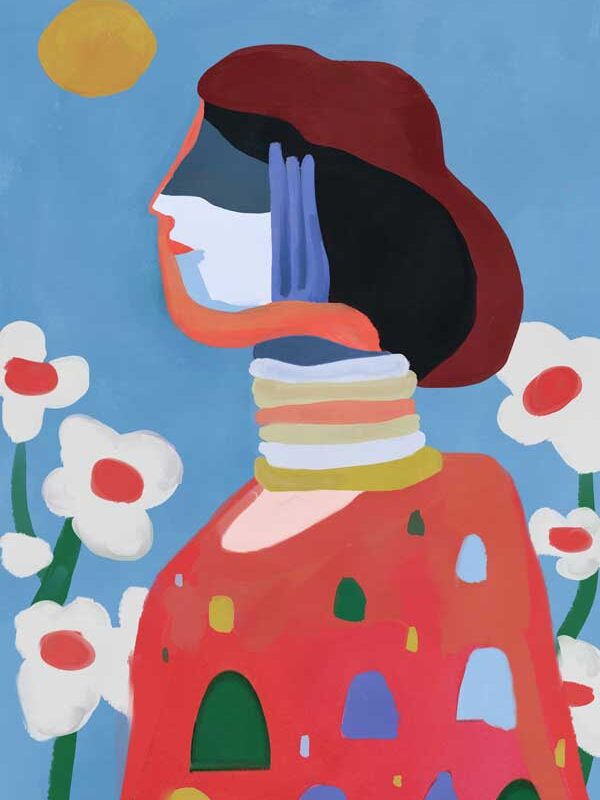 PICTOCLUB Painting - MME BOVARY - Pictoclub Originals
