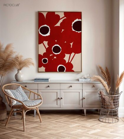PICTOCLUB Painting - RED-SPRING - Pictoclub- Originals